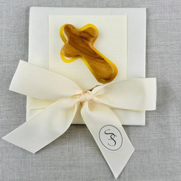 CRUZ DE MANO DE TIERRA SANTA - Imagen 2