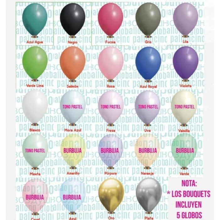 GLOBOS DE LÁTEX - Imagen 2