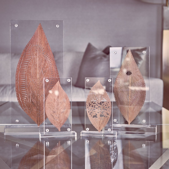 ACRILICOS LABRADOS EN HOJA SECA - Imagen 3