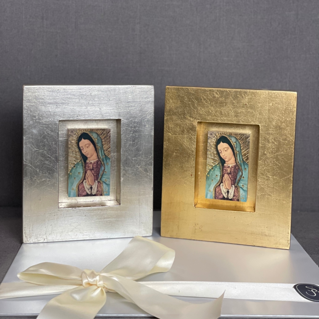 CUADRO VIRGEN GUADALUPE CON IMAGEN CHICA